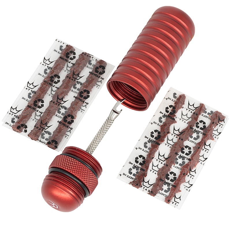 Peaty’s Tubeless Holeshot Puncture Plugger Kit Red