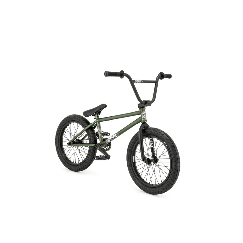 Fly Supernova 18″ Kids BMX Bike Flat Dark Green