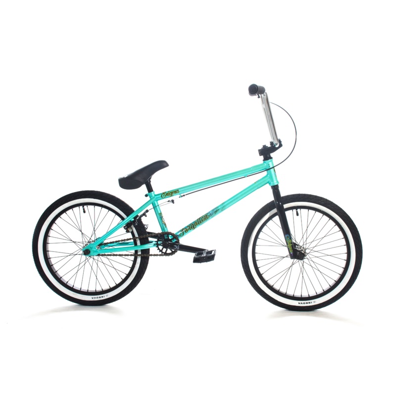 Forgotten Enigma BMX Bike 20.6 Inch TT Gloss Metallic Aqua