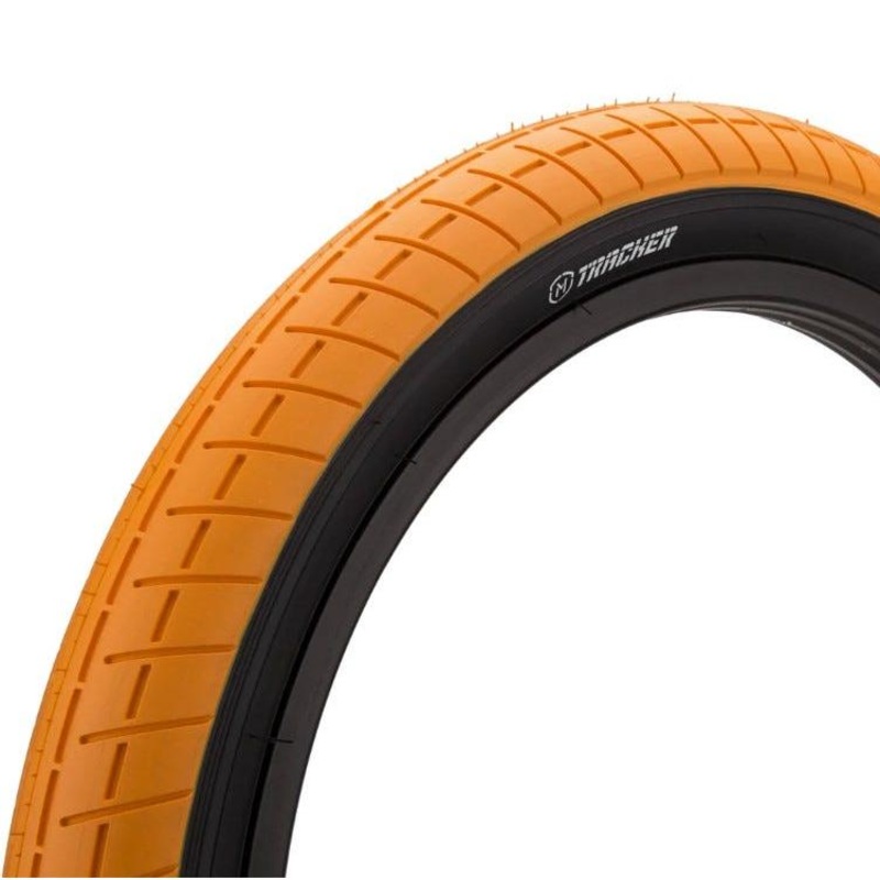 Mission Tracker BMX Tyre 20 X 2.4” Orange With Black Wall