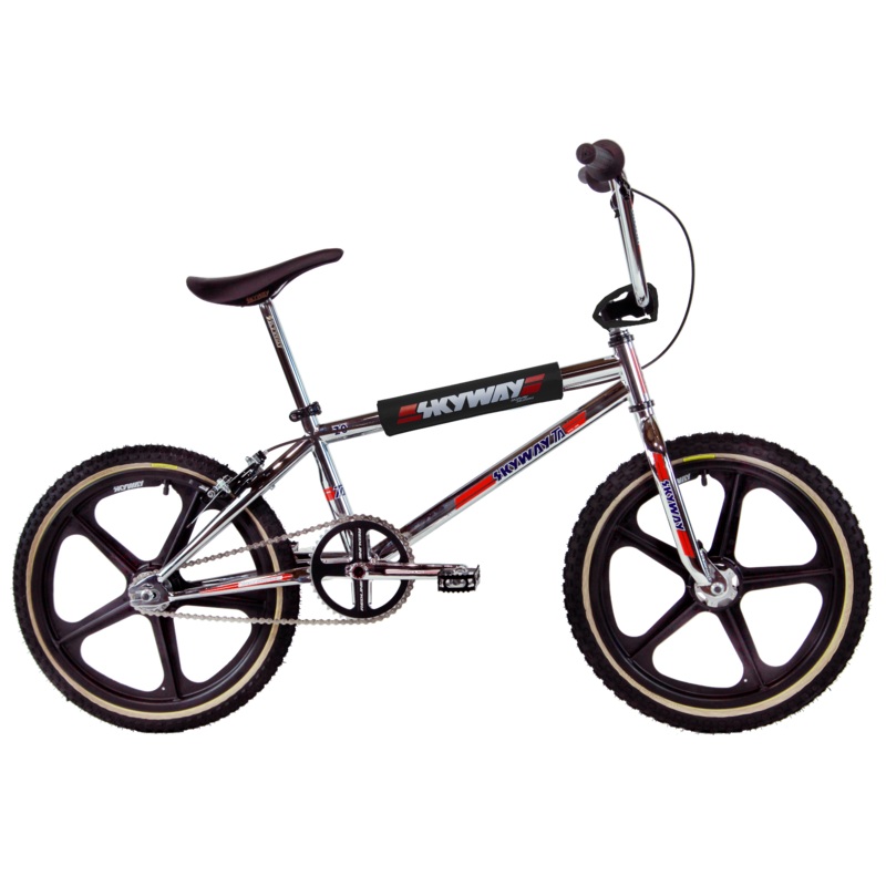 Skyway TA 20 Pro Replica 20″ BMX Bike Chrome/Black