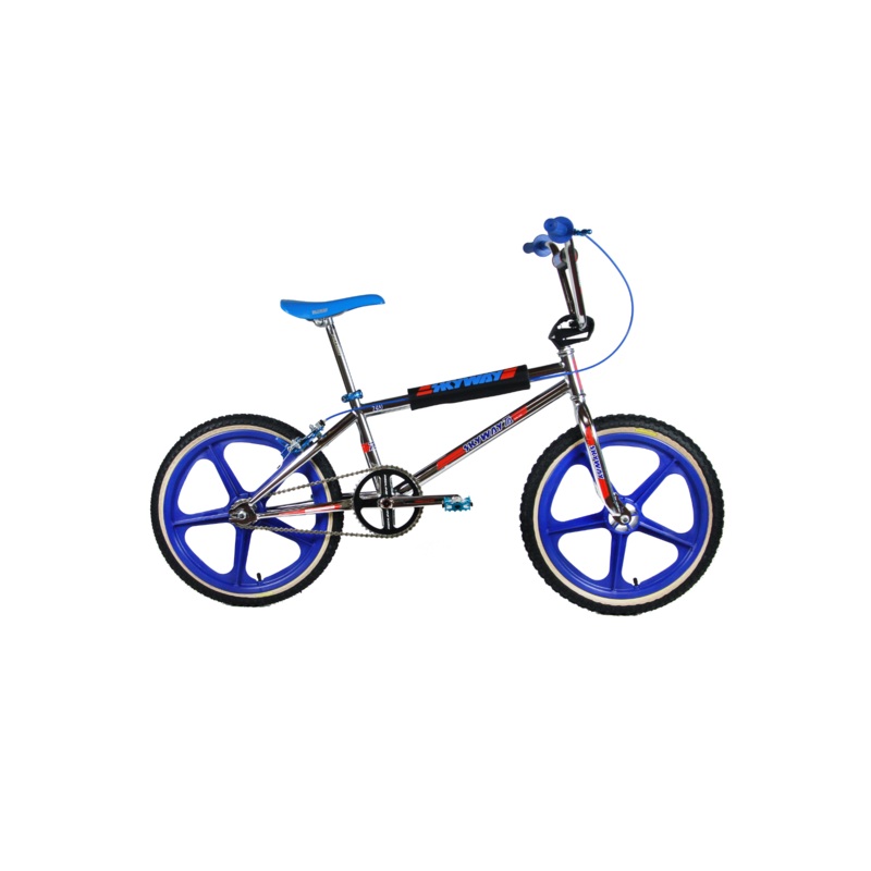Skyway TA 20 Replica 20” BMX Bike Chrome/Blue