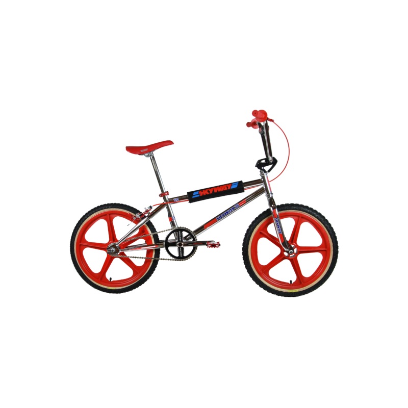 Skyway TA 20 Replica 20” BMX Bike Chrome/Red