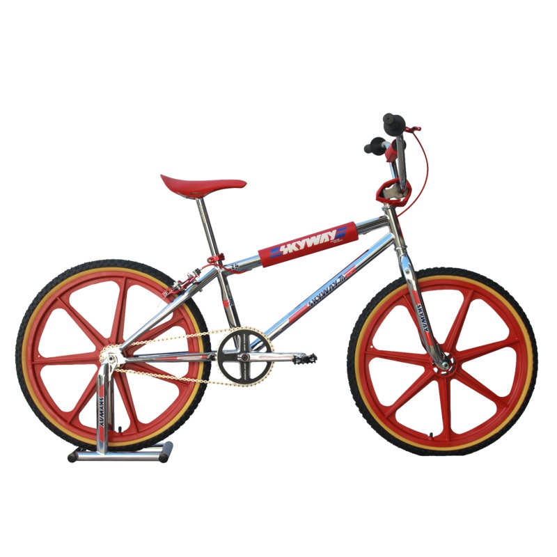 Skyway TA 24 Pro Replica 24″ BMX Bike Chrome/Black
