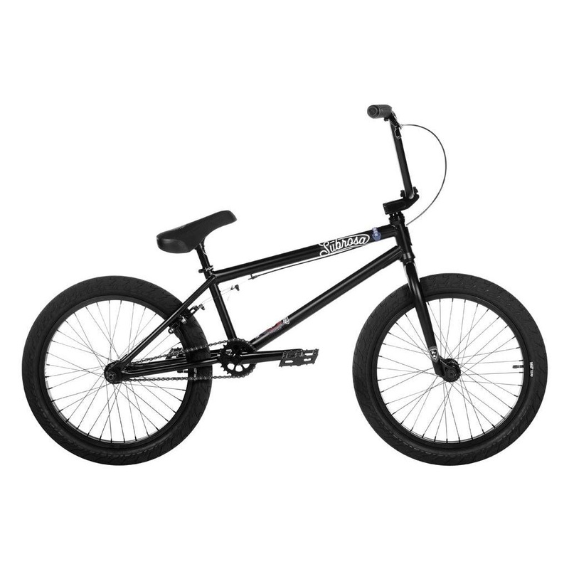 Subrosa Tiro BMX Bike 20.5 Inch TT Satin Black