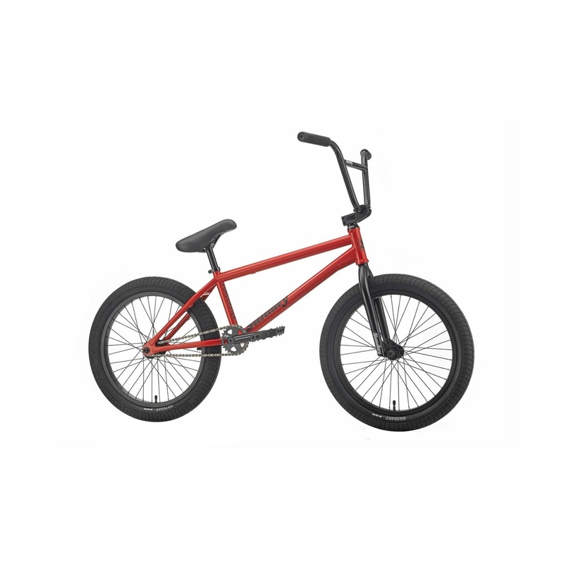 Sunday Forecaster BMX Bike 20.75 Inch TT Matt Fire Engine Red