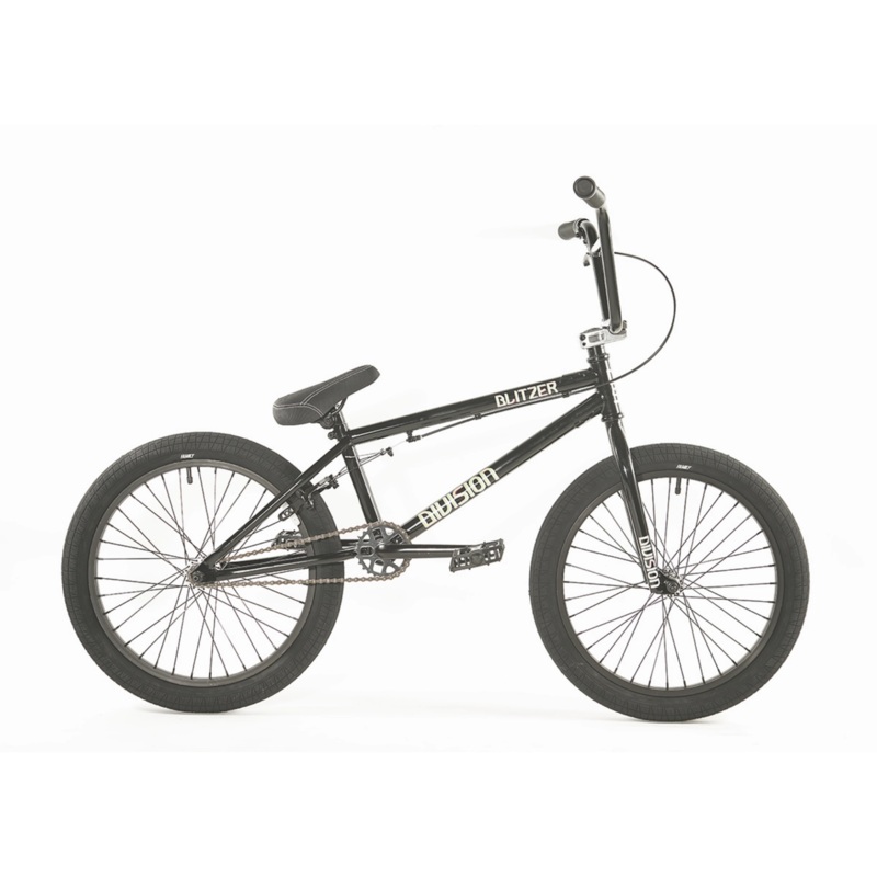 Division Blitzer 18” BMX Bike Black Polished