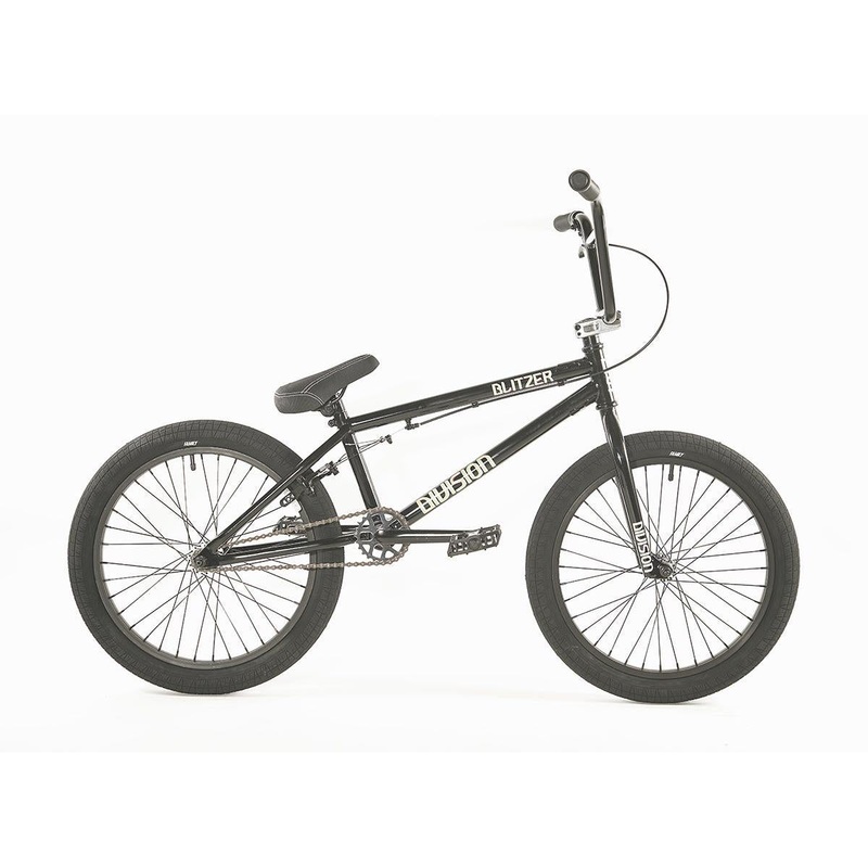 Division Blitzer 20” BMX Bike Black Polished