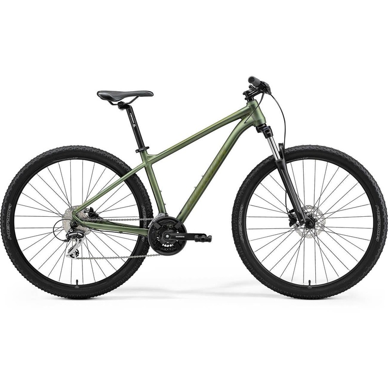 Merida Big Nine 20 Mountain Bike Matt Fog Green/Moss Green MD