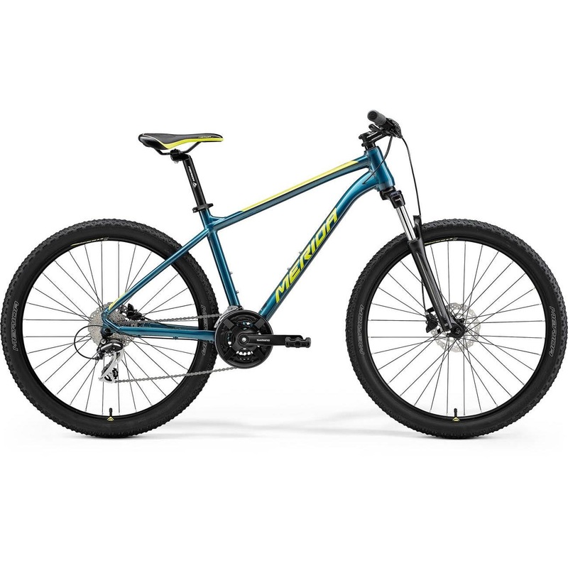 Merida Big Seven 20 Mountain Bike Teal Blue/Lime XS