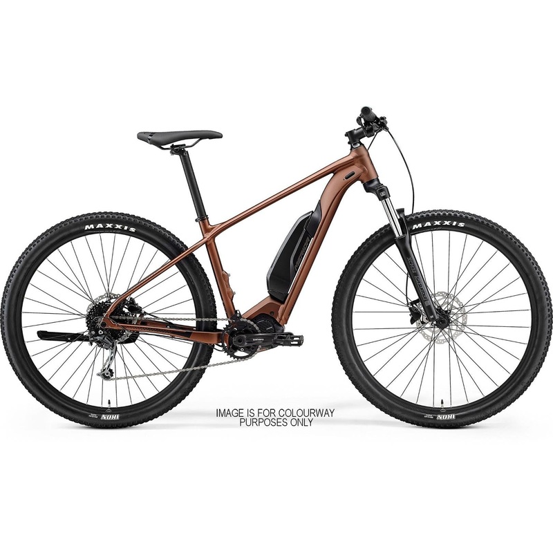 Merida eBig Nine 300 SE Electric Mountain Bike Silk Bronze/Black MD