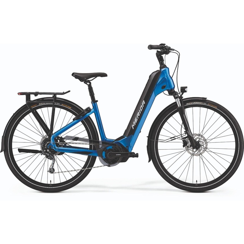 Merida eSpresso City 400 EQ Electric Hybrid Bike Silk Blue/Black XS