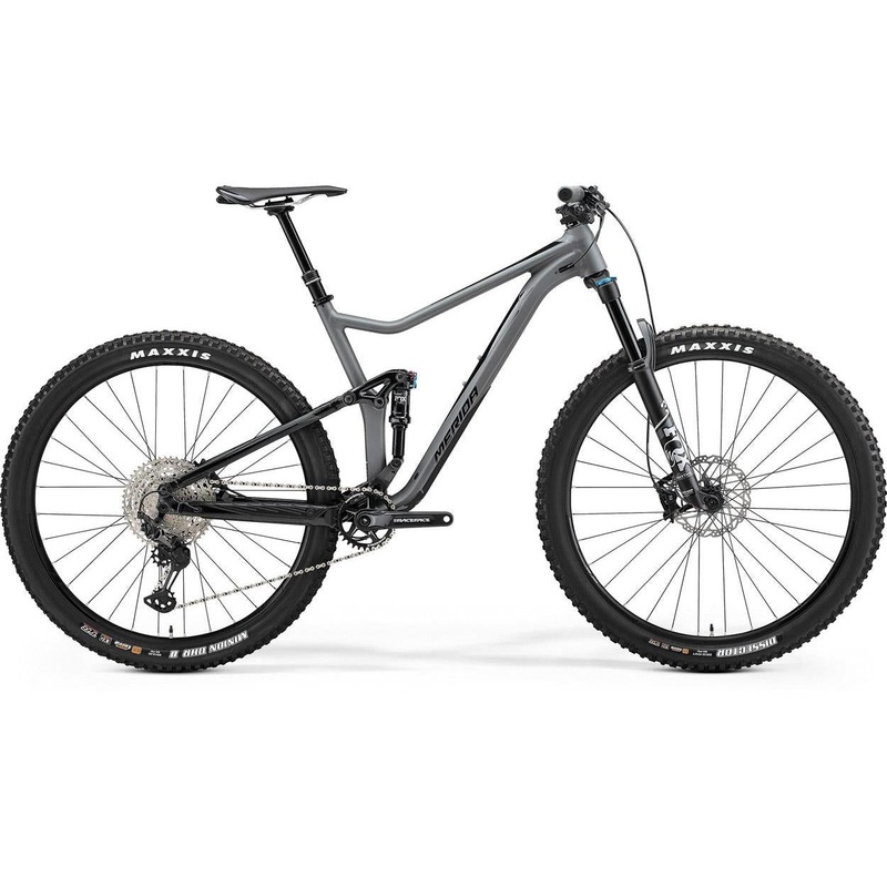 Merida One Twenty 700 Mountain Bike Matt Grey/Glossy Black SM