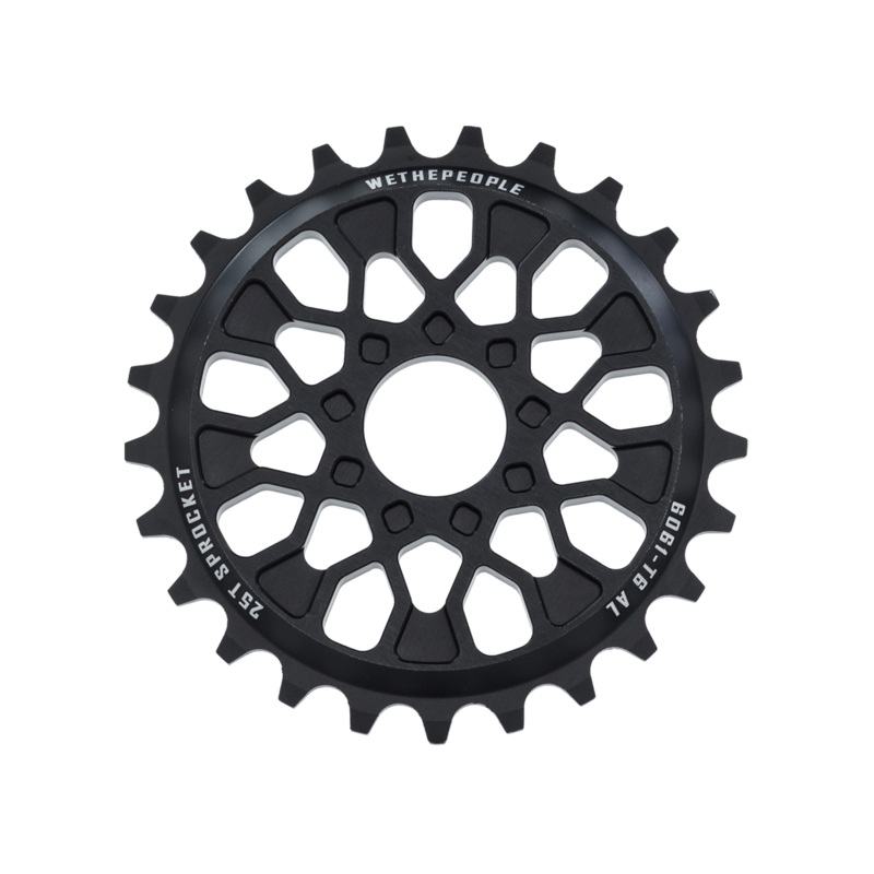 Wethepeople Pathfinder Bolt Drive BMX Sprocket 25T Matte Black
