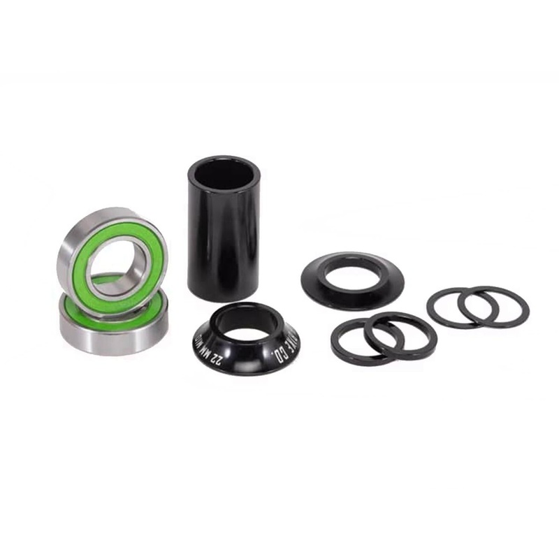 WTP Compact Mid Bottom Bracket Set 22mm x 41mm Black