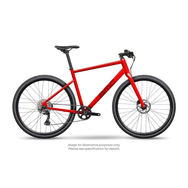 BMC Alpenchallenge AL FOUR Flatbar Road Bike Red SM