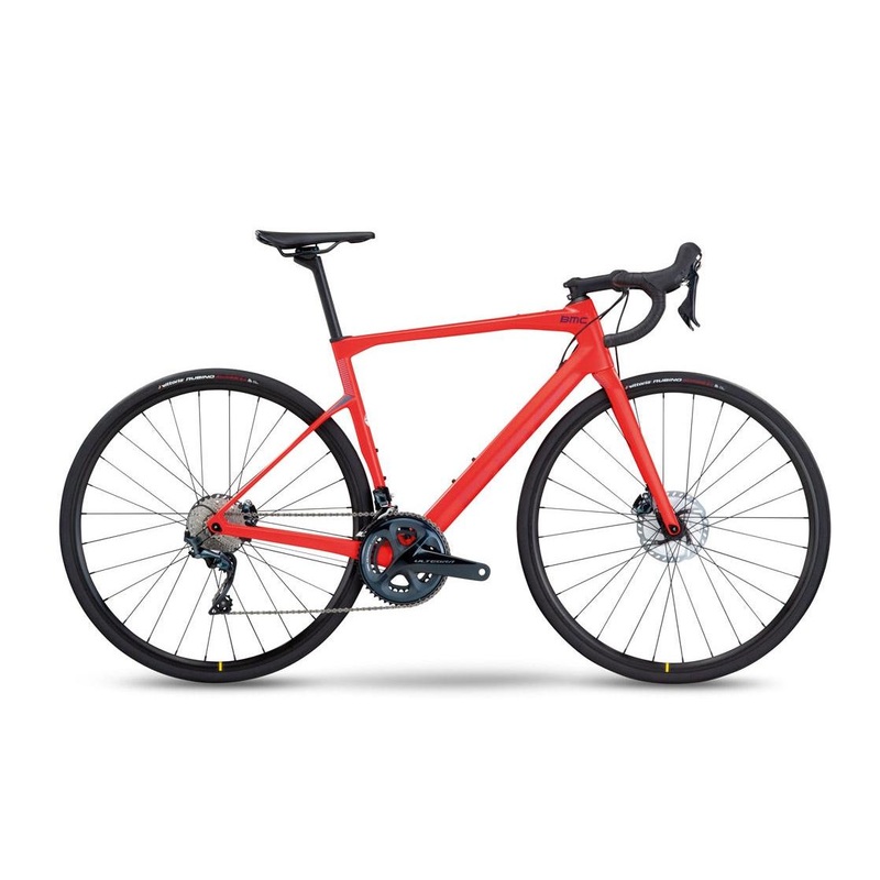 BMC Roadmachine Five Road Bike Neon Red MD