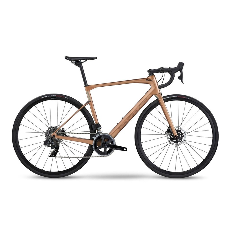 BMC Roadmachine FOUR Road Bike Brown/Black/Turquoise XS