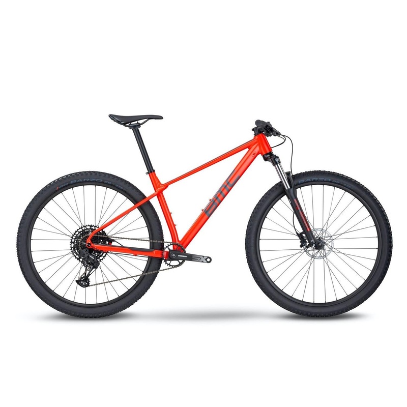 BMC Twostroke AL FOUR XC Hardtail Mountain Bike Neon Red MD