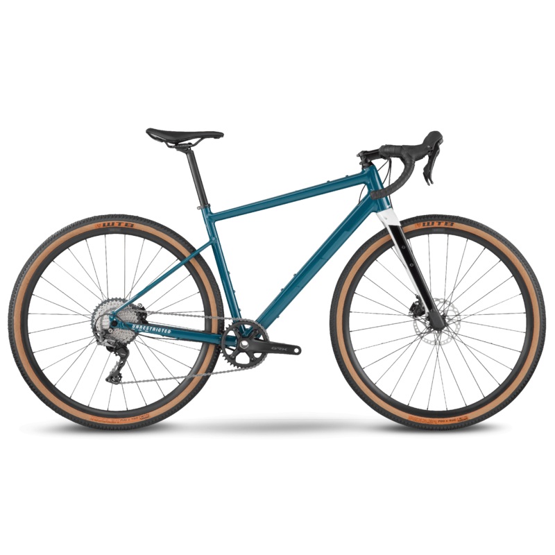 BMC Unrestricted AL TWO Gravel Bike Dark Petrol/ White XS