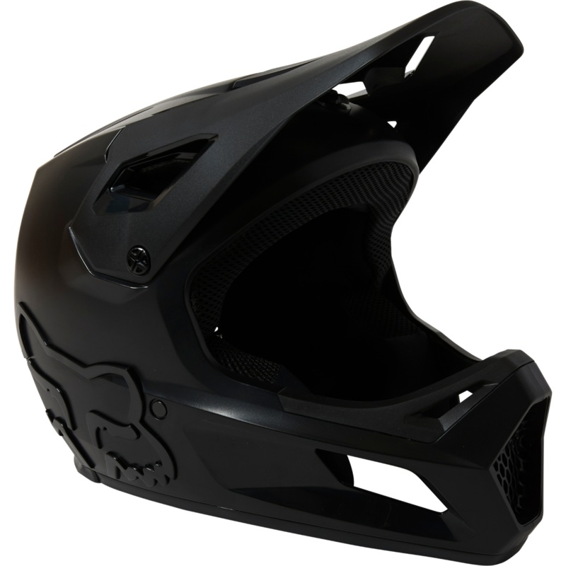FOX Rampage Full Face Youth Helmet Black/Black 2023 SM