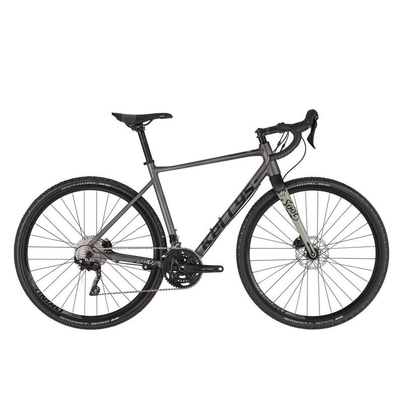 Kellys Soot 50 Gravel Bike Steel Grey SM