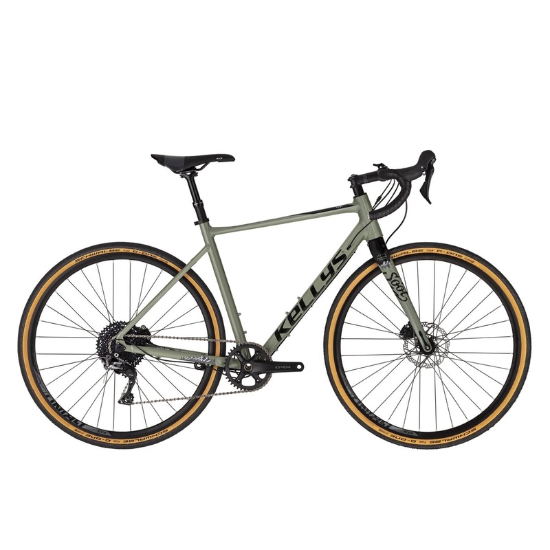 Kellys Soot 70 Gravel Bike Hunter Green SM