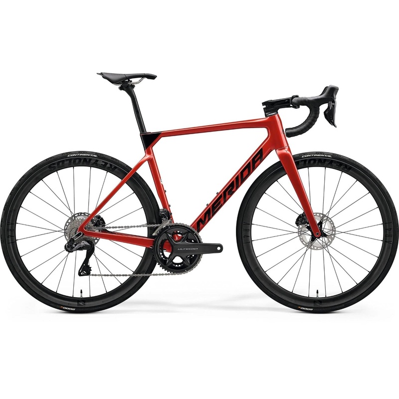 Merida Scultura 8000 Road Bike Dark Strawberry/Black (2022) XXS