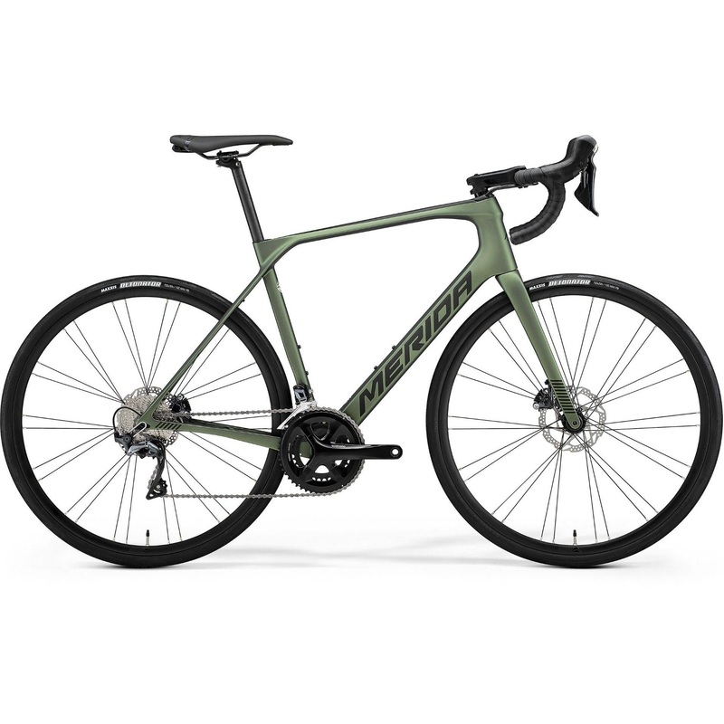 Merida Scultura Endurance 5000 Road Bike Matt Fog Green/Black XXS