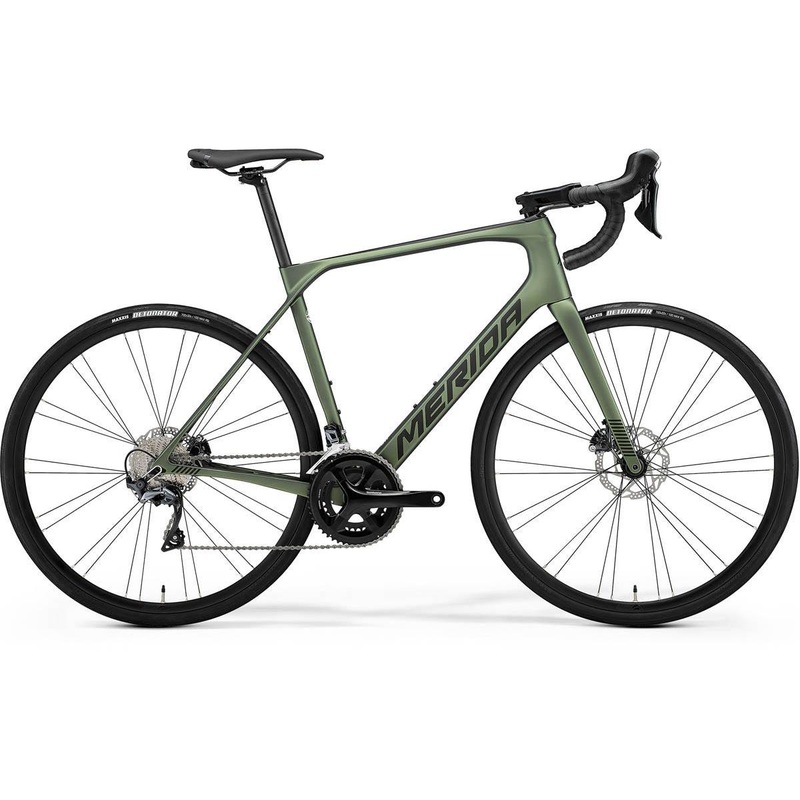 Merida Scultura Endurance 5000 Road Bike Matt Green/Black XS