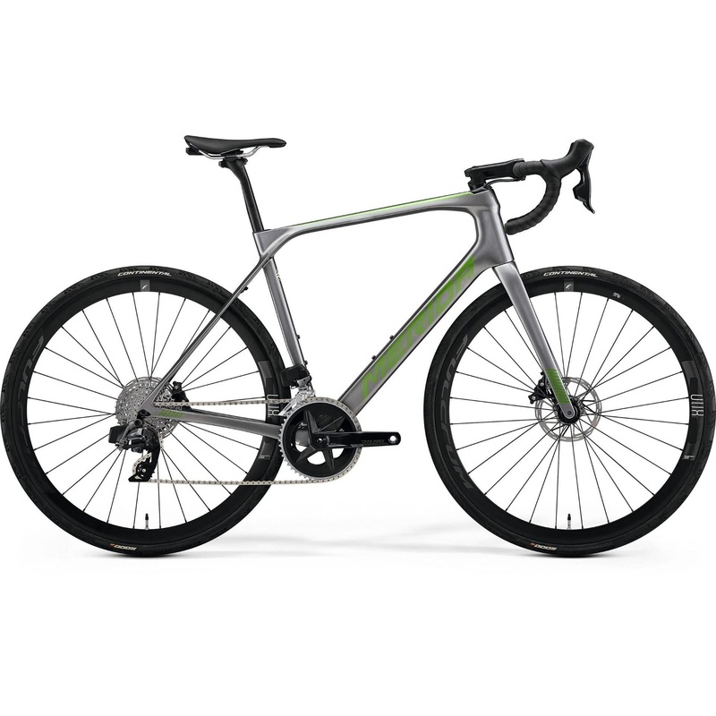 Merida Scultura Endurance Rival Edition Road Bike Grey/Green (2022) XS