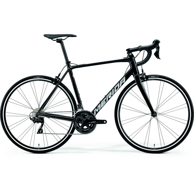Merida Scultura Rim 400 Road Bike Metallic Black/Grey SM