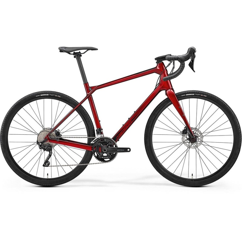 Merida Silex 4000 Gravel Bike Dark Strawberry/Black XS
