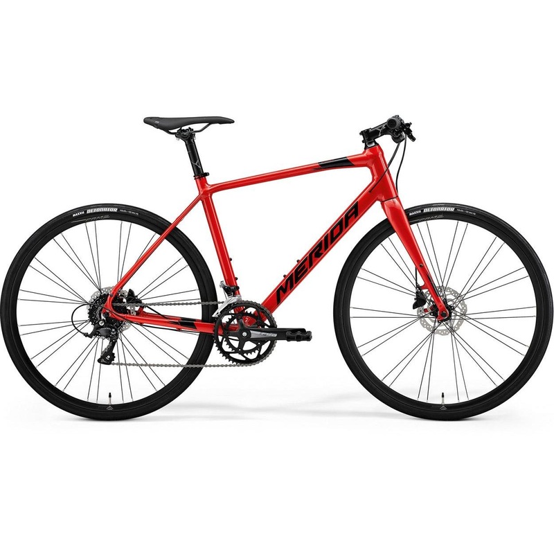 Merida Speeder 200 Flat Bar Road Bike Golden Red/Black MD/LG