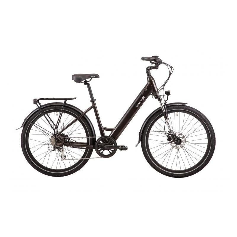 VelectriX Urban+ Step Through Electric Hybrid Bike Black XS