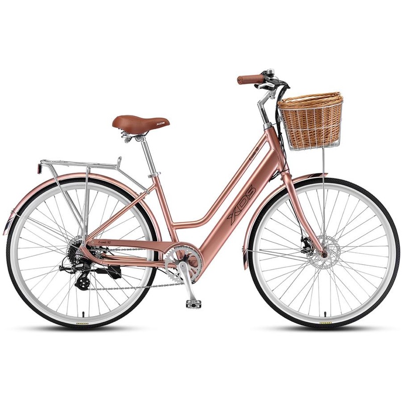 XDS E-Conic S2 Electric Cruiser Bike Rose Gold WXS