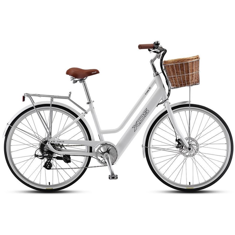 XDS E-Conic S2 Electric Cruiser Bike White WXS