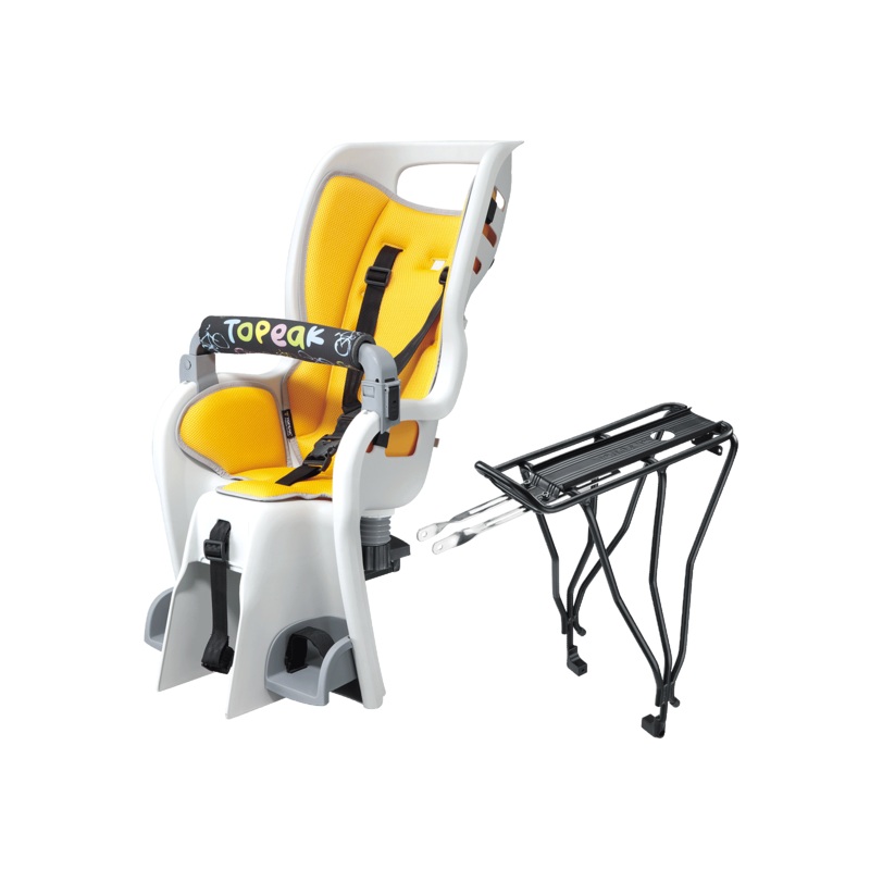 Topeak Baby Seat II and Rack Disc Brake