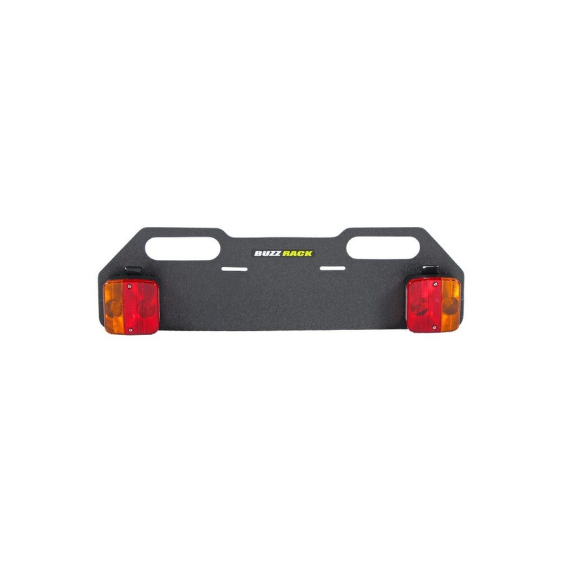 Buzzrack Univeral Plate Holder Car Rack Accessory (Suits Dual Arm Racks)