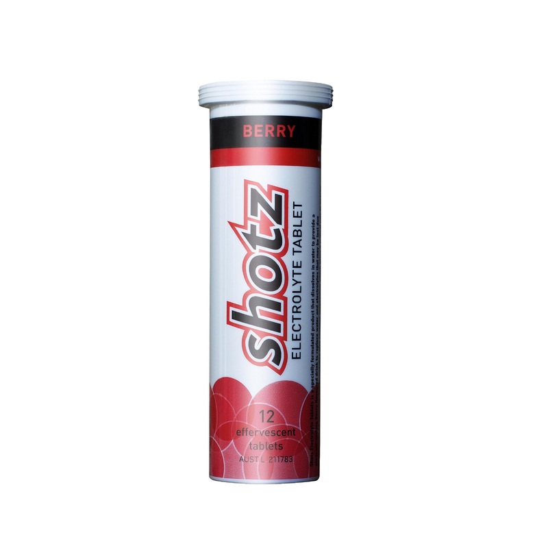Shotz Berry Electrolyte Tablets x12