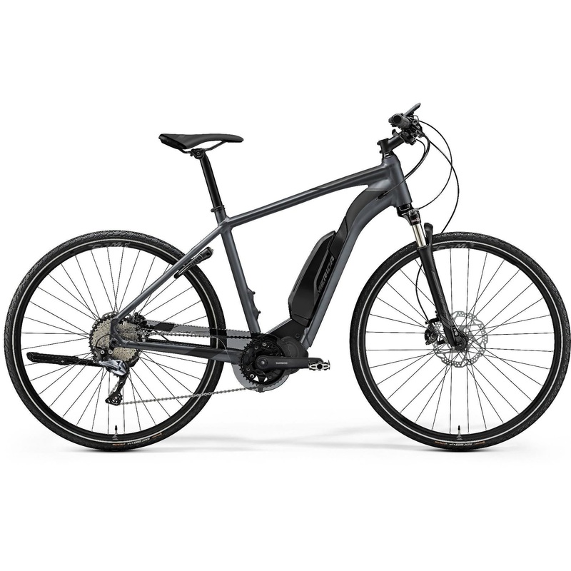 Merida eSpresso 300SE Electric Hybrid Bike Glossy Anthracite/Matt Black SM