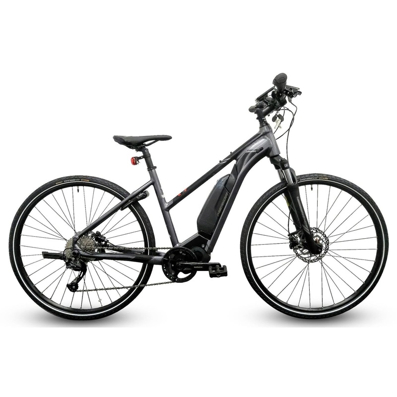 Merida eSpresso 300SE Ladies Electric Hybrid Bike Glossy Anthracite/Matt Black WSM