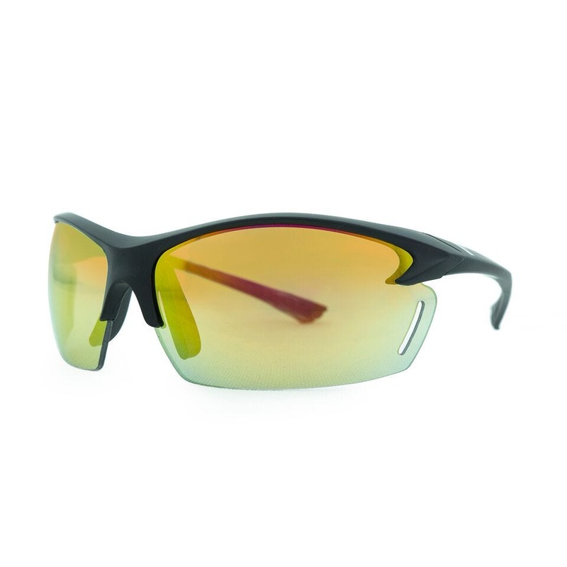 Venture Speed Sunglasses Matt Black/Red Revo
