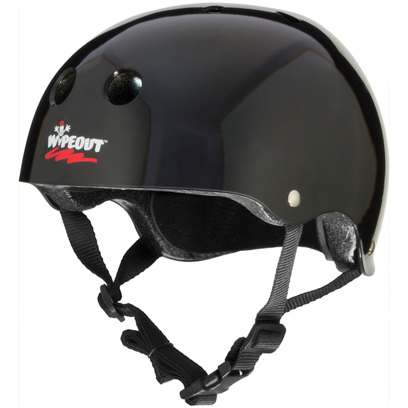 Wipeout Youth Helmet Black SM