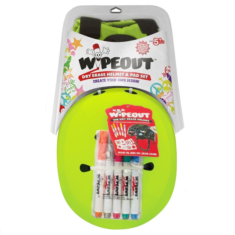 Wipeout Youth Helmet Neon Zest SM