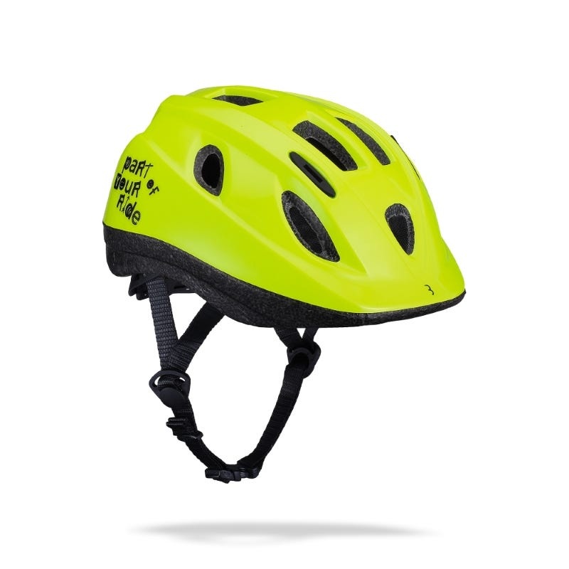 BBB Boogy Boys Helmet Neon Yellow XS/SM