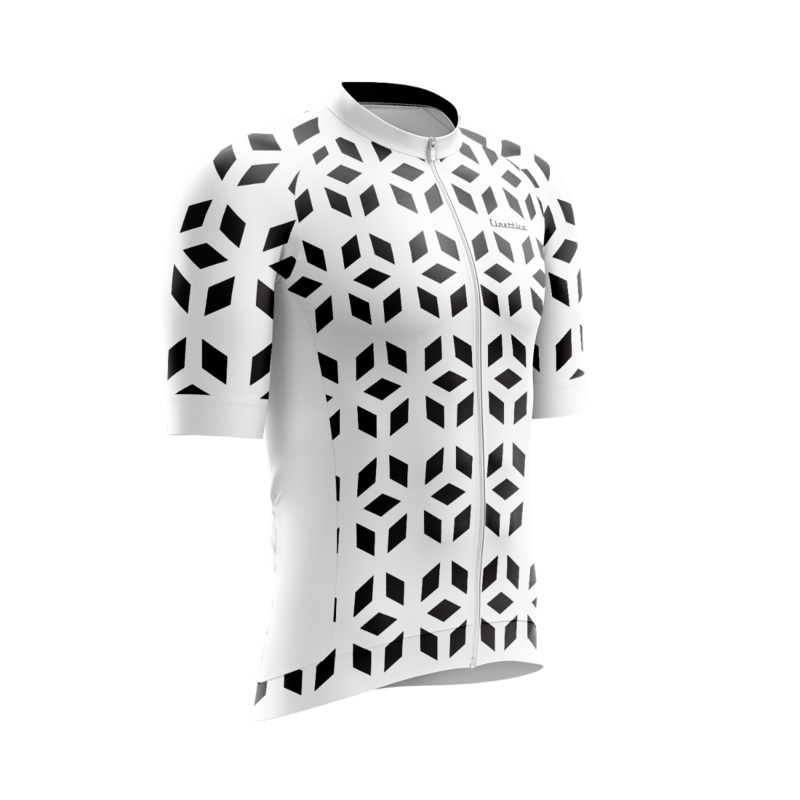 Cinettica Prism Short Sleeve Jersey White SM
