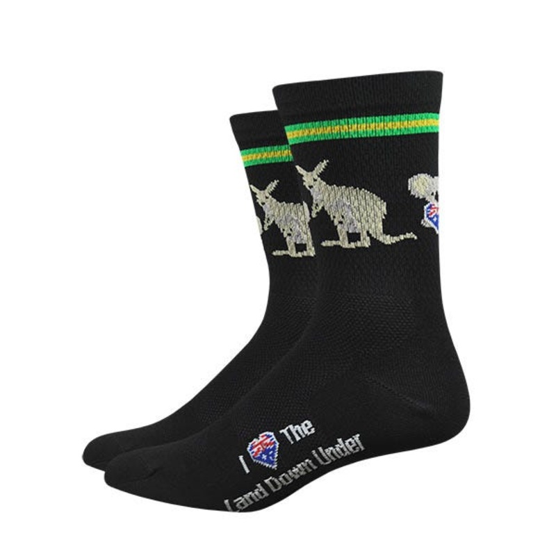 DeFeet Aireator Australia Relief 6” Socks MD