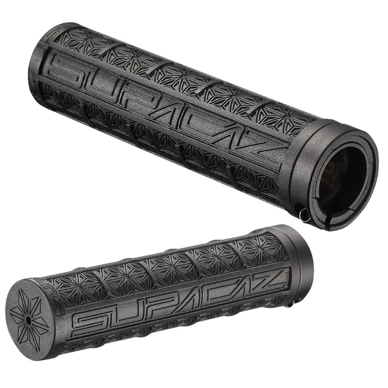 Supacaz Grizips Mountain Biking Grips Black