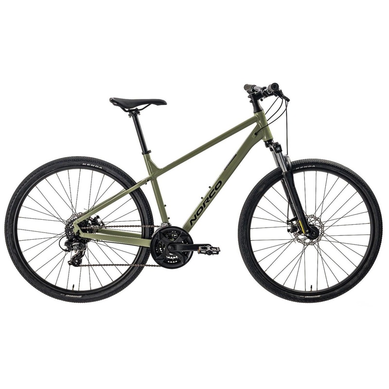 Norco XFR 3 Hybrid Bike Green/Black SM